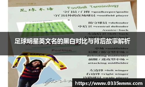 足球明星英文名的黑白对比与背后故事解析